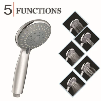 

New Multi-functional Practical Durable High Pressure Shower Head Powerfull Boosting Spray Bath Water Saving