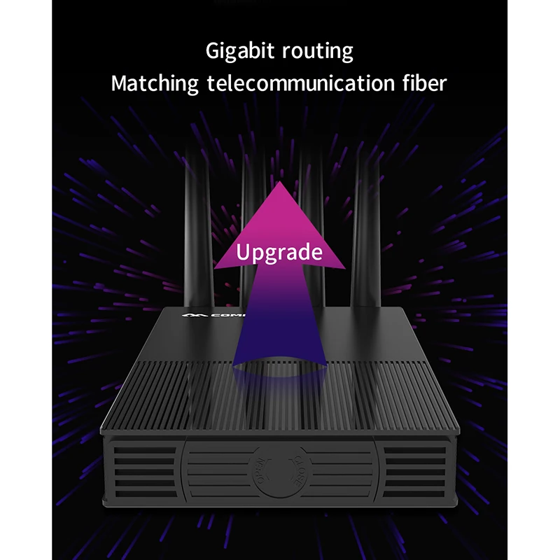 COM Быстрый CF WR617AC двухдиапазонный гигабитный корпоративный маршрутизатор WiFi