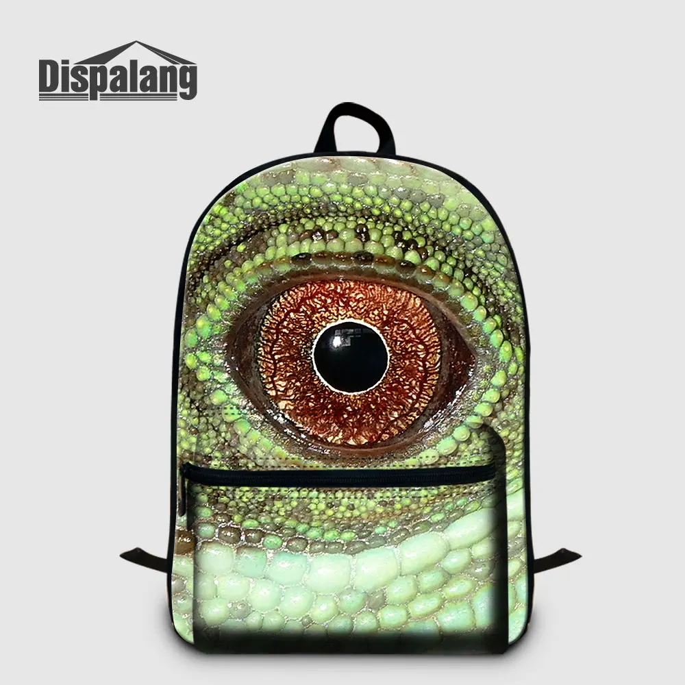 Backpack12 Студенческий рюкзак на плечо, рюкзак для ноутбука с изображением ящерицы, мужской рюкзак для путешествий, детский Холщовый Рюкзак Mochila, сумки для книг, Прямая поставка - Цвет: Backpack12