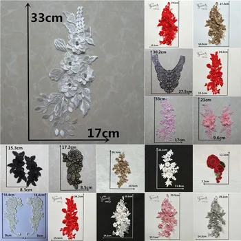 

New arrive Sewing Lace Fabric Embroidery Neckline Venise Lace Collar Applique DIY Clothing Supplies Accessories Scrapbooking