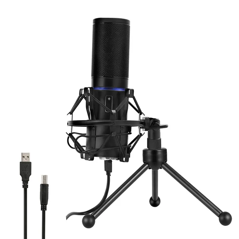 

Suitable For Recording Studio KTV Karaoke Voice Flexible Microphone Stand For USB Live Big Microphone Computer Wired Microphone