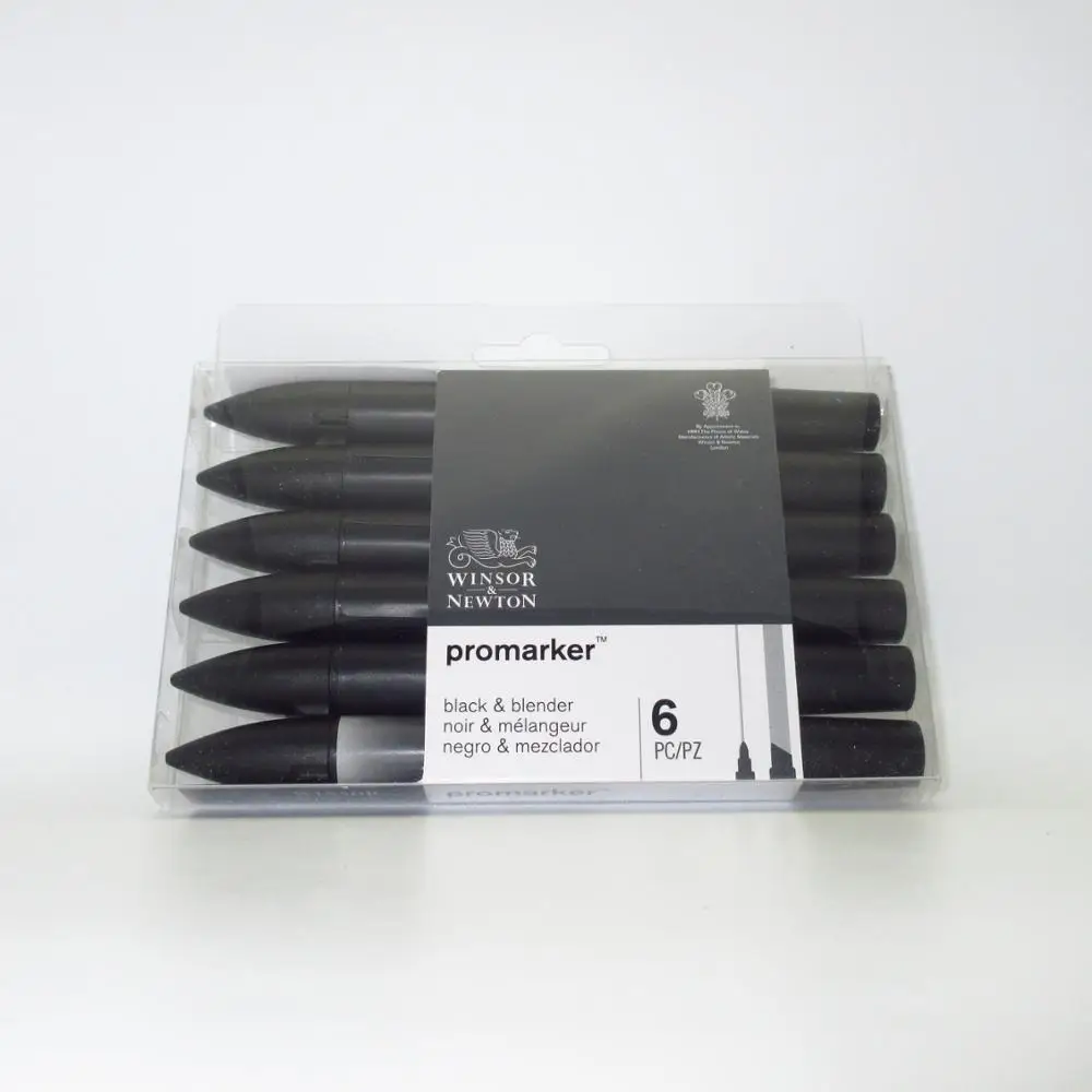 Комплект черного блендера Winsor & Newton Promarker|Маркеры для рисования| |