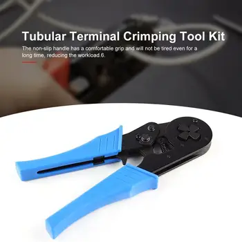 

16-4 Tubular Terminal Crimping Tools European Crimping Terminal Clamp Pressure Pipe Pliers Needle Press Pliers