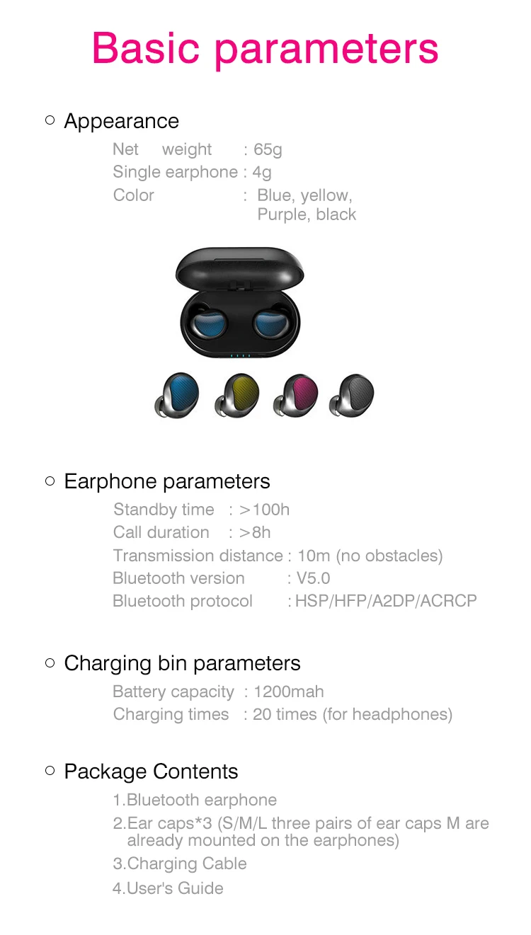 Двойные динамические драйверы Bluetooth V5.0 наушники-вкладыши бас стерео двусторонний звонок вкладыши беспроводные наушники