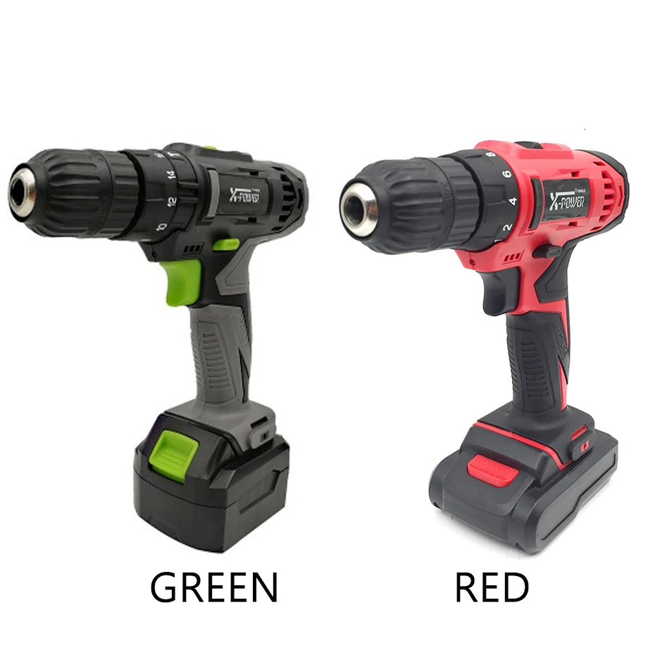 Electric Screwdriver Cordless 18V Mini Portable Electric Drill Lithium Battery Operated Rechargeable Power Tools HOME DIY