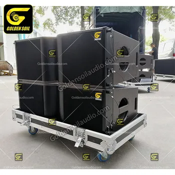

KR210 Dual 10'' Line Array Speaker Professional Active Line Array Audio System DJ Mixer Terbaik Pa Ssytem