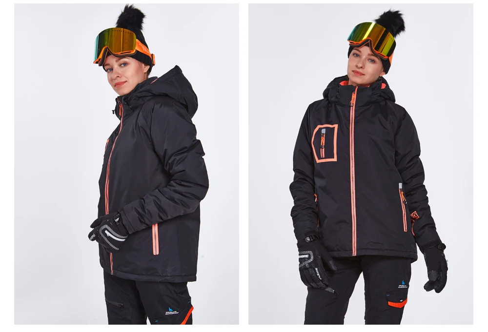 women waterproof ski jacket