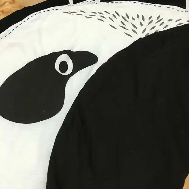 Детский игровой коврик в виде панды, животных, хлопковые мягкие детские коврики для сна, напольный ковер, детский коврик для занятий в тренажерном зале, декор для комнаты, одеяло для ползания