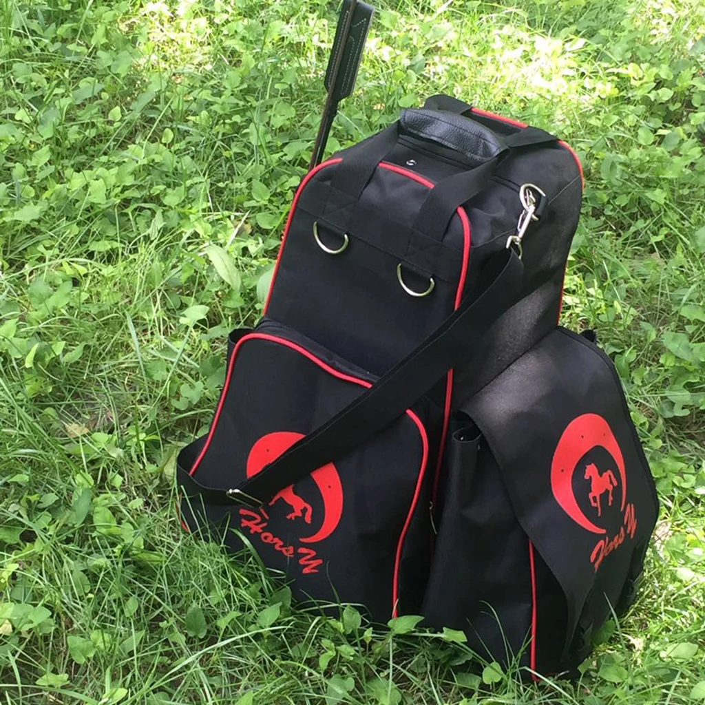 Horse Riding Boots Carry Bag Professional  Oxford Equestrian Equipment Backpack with Helmet Compartment Hot