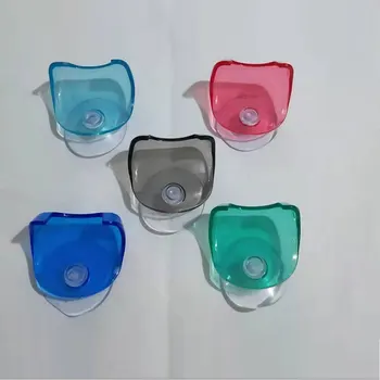 

Green Bathroom Manual Razor Storage Shelf Suction Cup Shaving Razor Rack Holder Shaver Wall Mounted Hanger