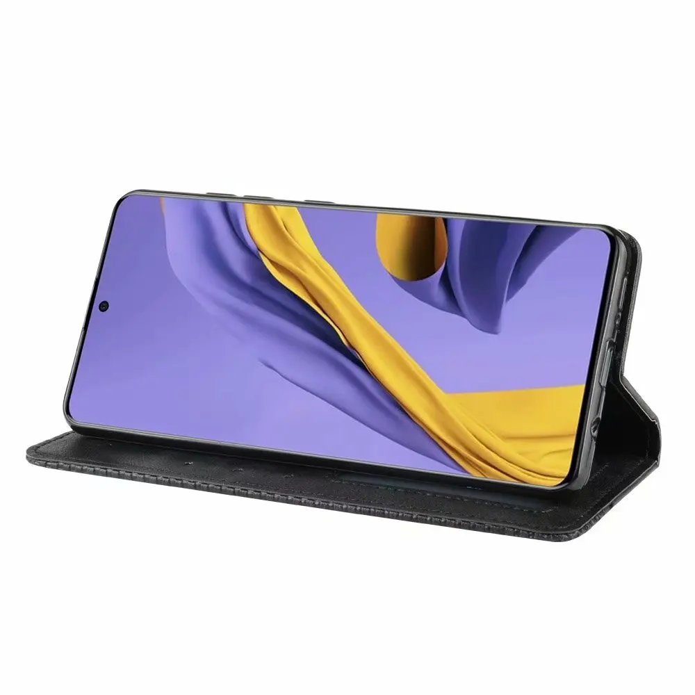 Для samsung A51 Флип кожаный чехол для Galaxy Магнитный кошелек Карманный с подставкой