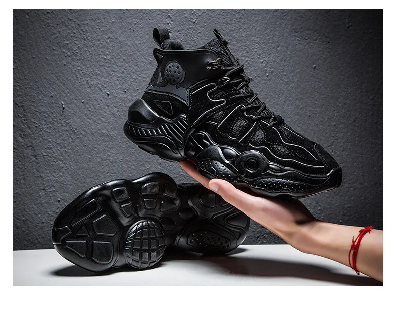 Новинка Средний помощь Молодежный Баскетбол Соответствие цвета обуви кроссовки увеличивающие повседневная мужская обувь дышащие мужские ботинки обувь для папы