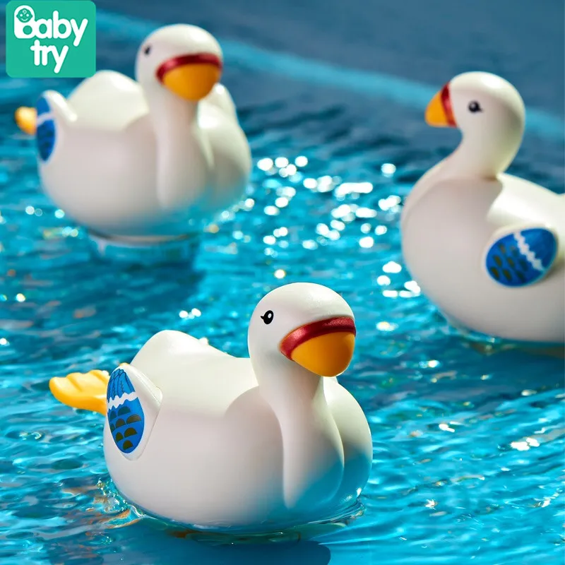 

Cartoon Bath Toys Animals Swan Crab Frog Classic Baby Water Toy Infant Swim Whale Wound-up Chain Clockwork Toys for Children