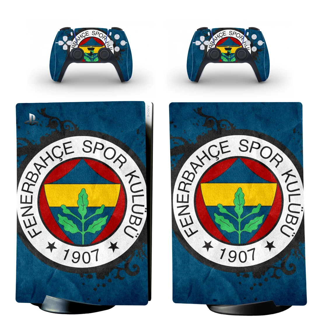 Fenerbahce Cover Per Decalcomania Skin Ps5 Digital Edition Per Console E Controller Playstation 5 Vinile Adesivo Ps5