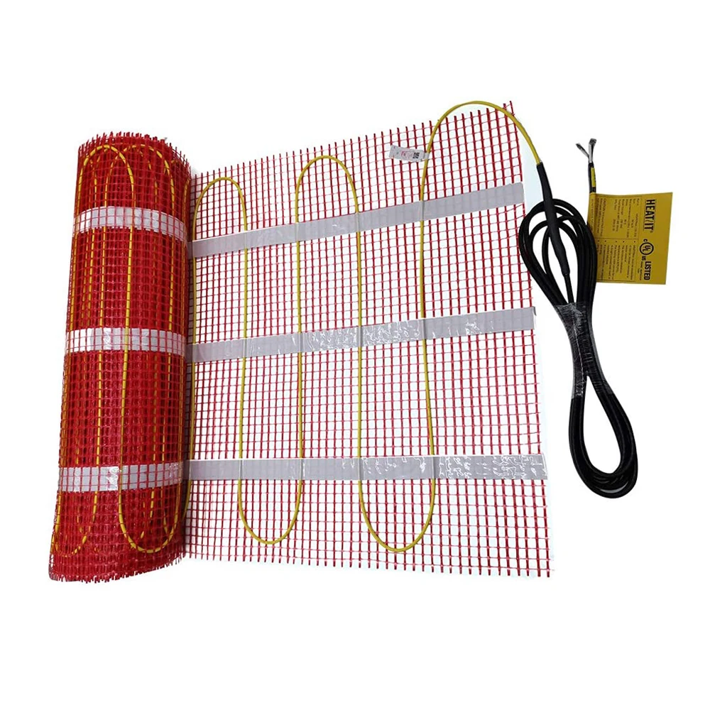 

Warmmat Electric Radiant Self-adhesive Floor Heat Heating Mat 1 - 10 m2 The Ceramic Tile Wooden Floor Heating System 100W/m2