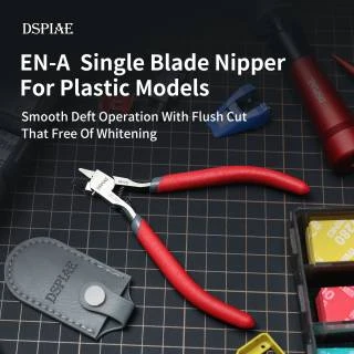 DSPIAE 4.72 Inch Pro. Ultra Fine Single-Edged Blade Nipper For Plastic  Models,Easy,Smooth,Clean Cuts