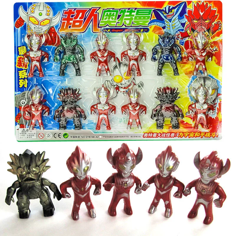 

Universe Superman Altman Toy Robot Models Superman Set Super Pan Card Installed Children Gift
