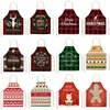 Linen Merry Christmas Apron Christmas Decorations for Home Kitchen Accessories Natal Navidad 2022 New Year Christmas Gifts ► Photo 2/6