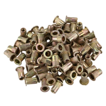 

M4 Flat Head Blind Rivet Nuts 100 pcs