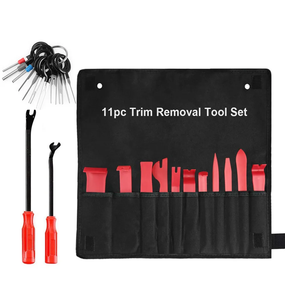 

Auto Trim Removal Tool Set Car Auto Radio Audio Repair Kit Door Dash Trim Pry Clip Stereo Panel Installer Repair Pry Tool Kits