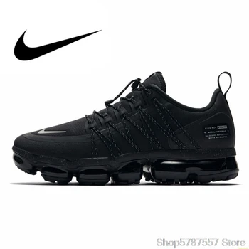 

Nike Air Vapormax Run Utility Official Men Running Shoes Shock Absorption Comfortable Breathable Sneakers New Arrival AQ8810-003