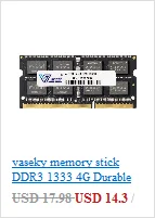 Vaseky DDR3, 4 ГБ, 8 ГБ, 16 ГБ, память для ПК, оперативная память, модуль памяти, настольный компьютер, PC3 DDR3, 12800, 10600, 1600 МГц, 1333 МГц, 16 ГБ, 32 ГБ