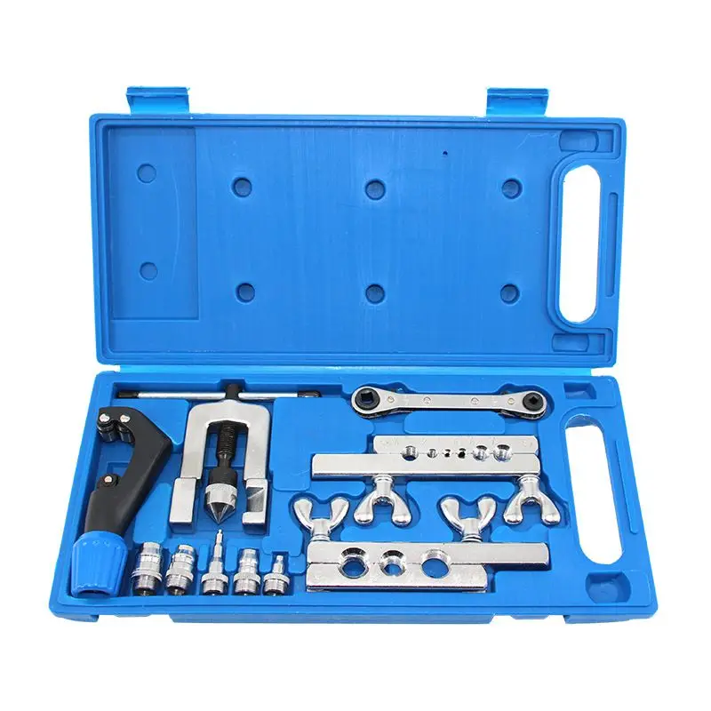 45 Degree Flaring And Swaging Tool Kit For Refrigeration Soft Copper