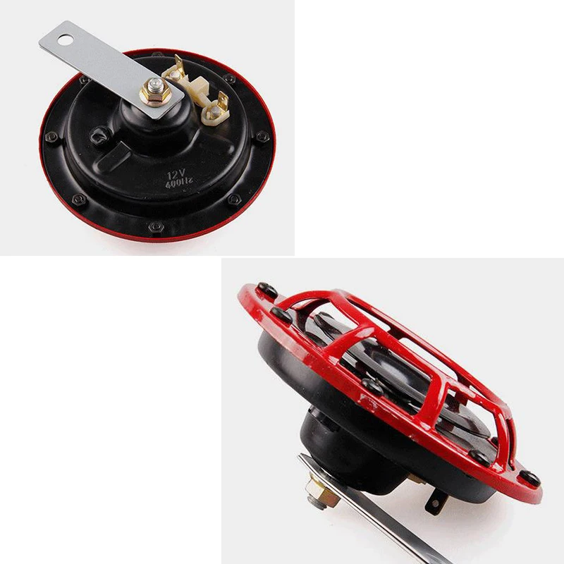 12V универсальная автосигнализация для мотоциклов, двухцветные электрические насосы, мощные воздушные рога