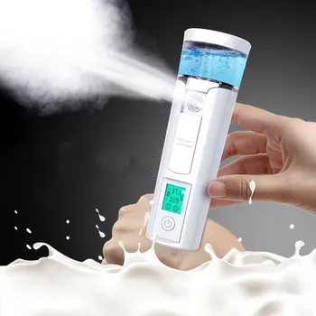 

Mini Nano Mister Portable Facial Steamer Nebulizer Face Spray Spa Skin Moisturizing Handy Mist Sprayer Humidifier Skin Tester