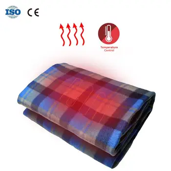 

Car Electric Blanket 12V Car Heating Blanket Energy Saving Warm Electric Blanket For Travel Trip RV Soft Polar Fleece Winter
