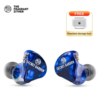 

TFZ/ Secret Garden III, Lou's unit Professional HIFI Earphons,Monitor In Ear Balanced Armature Earphone,Adjusting impedance