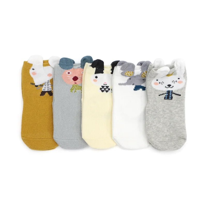 

Baby socks spring and autumn new cotton baby socks cartoon cute newborn autumn and winter children socksZQ142