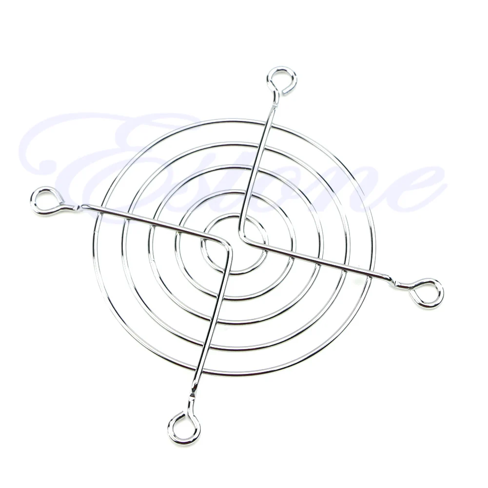 

New Sale Metal 80mm PC Chrome Wire Fan grill / Cover / Guard Protector Dropship