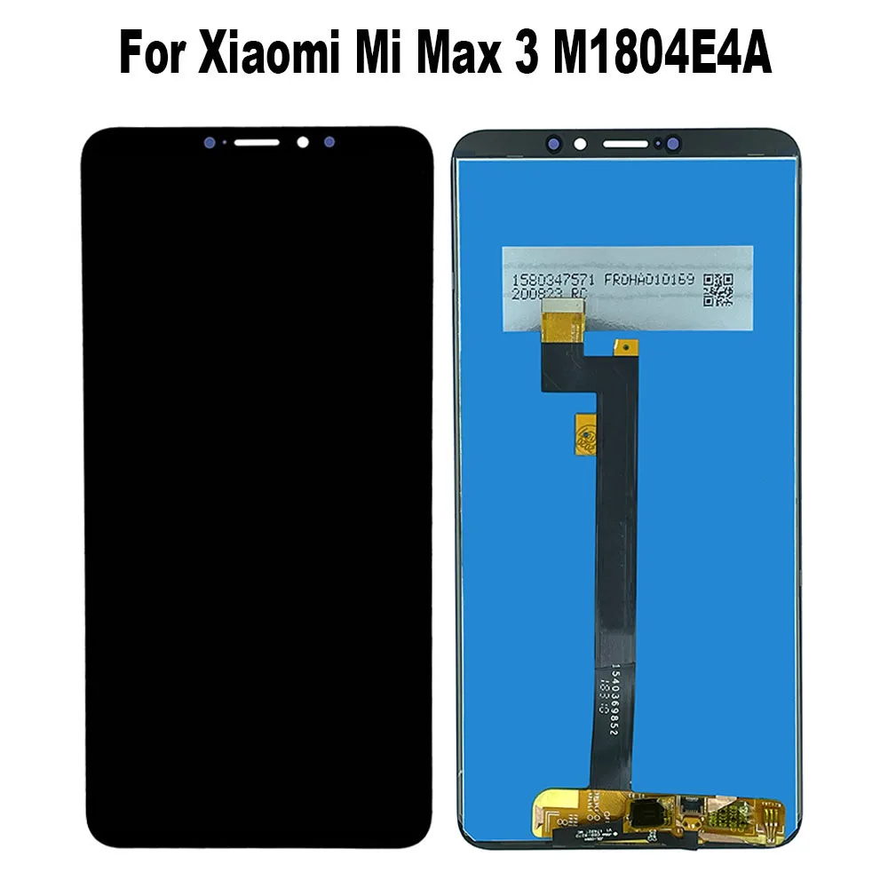 ЖК-дисплей дигитайзер Сенсорная панель экран в сборе для Xiaomi Mi Max 3 M1804E4A ЖК-экран |
