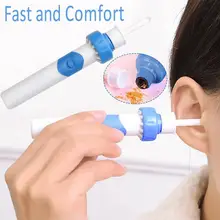 

1Pcs Ear Cleaner Easy Earwax Removal Soft Cleaner Ears Safety Ear Clean Removal Painless Tool Prevent Wax Swab Ear-Pick E4Q8