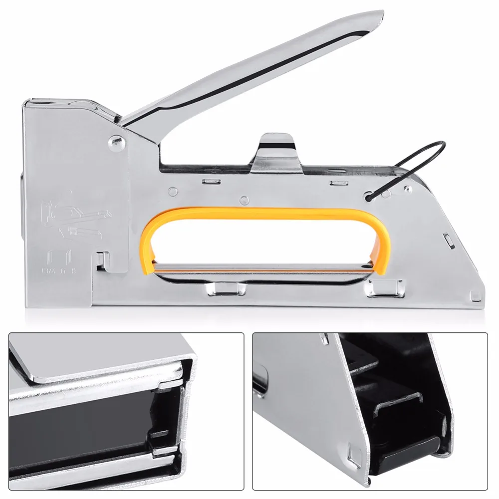 Многофункциональный инструмент для ногтей степлер для мебели деревянная дверь обивка обрамление заклепки ручной пистолет набор гвоздиков заклепка инструмент