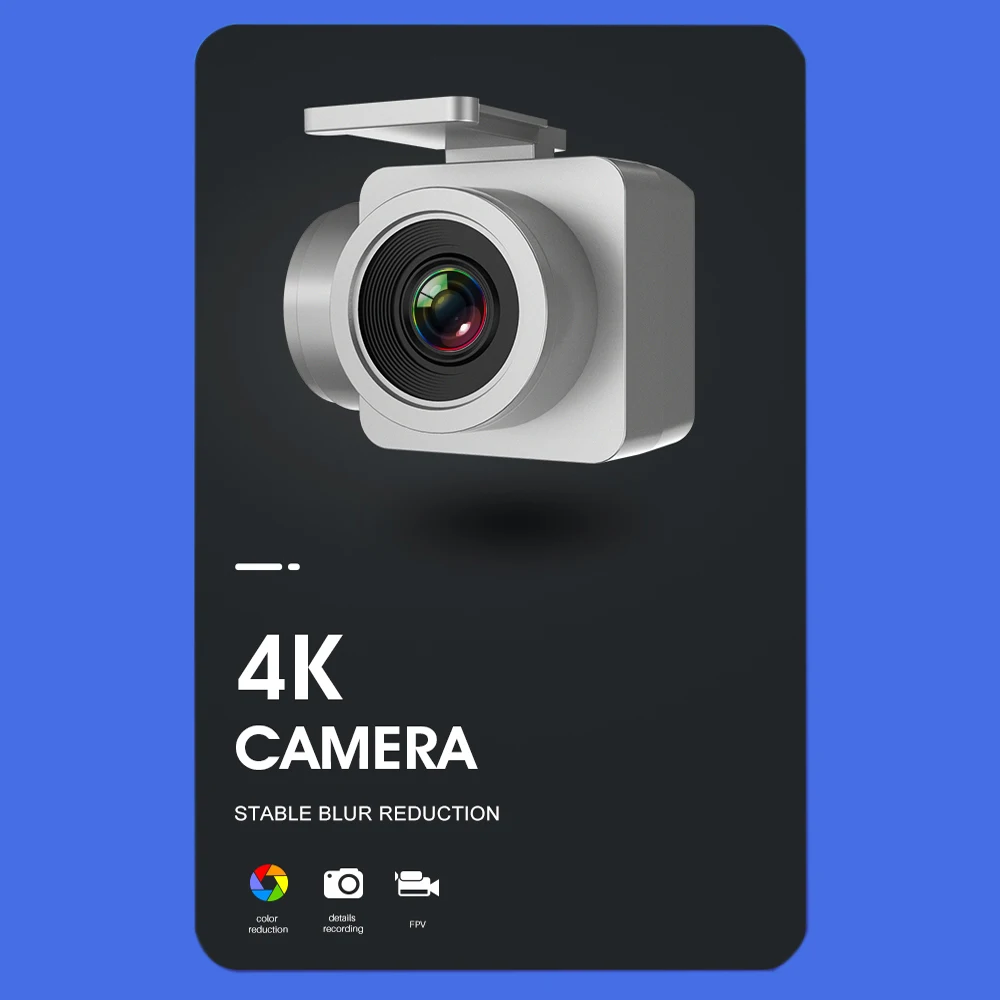 KY606D Дрон 4 k HD аэрофотосъемка 1080 p четырехосный летательный аппарат 20 минут