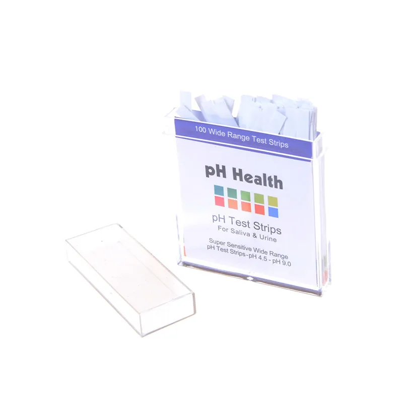 Slaver For Urine Pregnancy Test Paper Wholesale 100pcs Strip PH Test Paper PH 4.5 9.0 Two Color Saliva