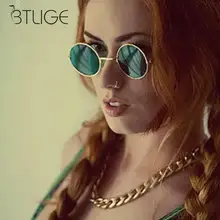 Роскошные зеркальные солнцезащитные очки для женщин/мужчин, брендовые дизайнерские очки, женские круглые солнцезащитные очки, синий светильник, блокирующие очки