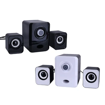 

Speakers, Subwoofer Multimedia USB Speakers, for Desktop Computers and Laptops, Tablets, Etc.