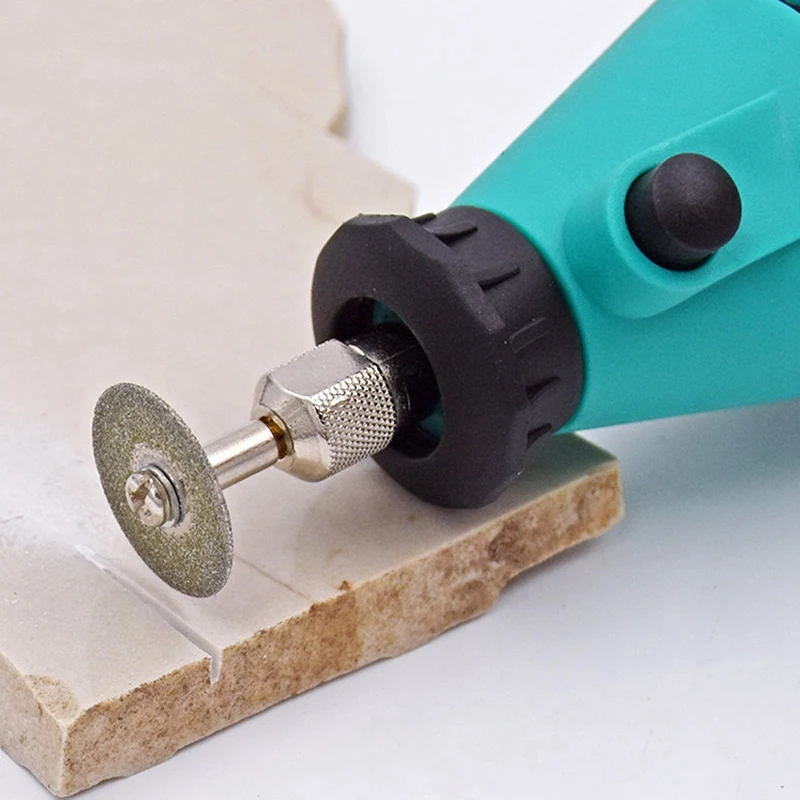Accessories Diamond Grinding Wheel 10pcs Mini Circular Saw Cutting Disc Diamond Grinding Wheel Rotating Tool Emery Cutting Piece