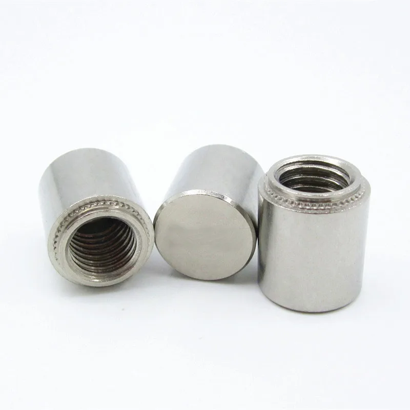 20pcs M3 flat bottom waterproof press rivets nuts column seal closed