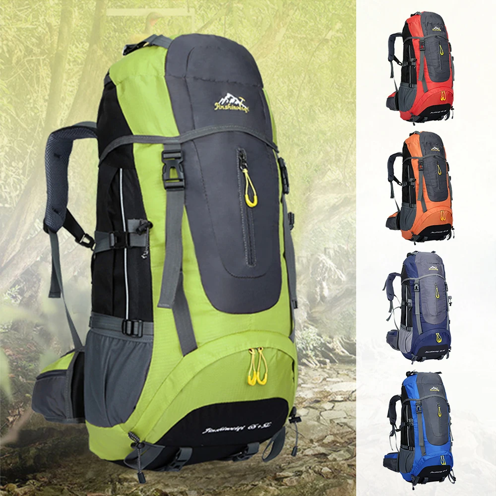 65L+ 5L мужская женская сумка для скалолазания, рюкзак для пеших прогулок, походный Повседневный дорожный рюкзак, тактические Спортивные Сумки