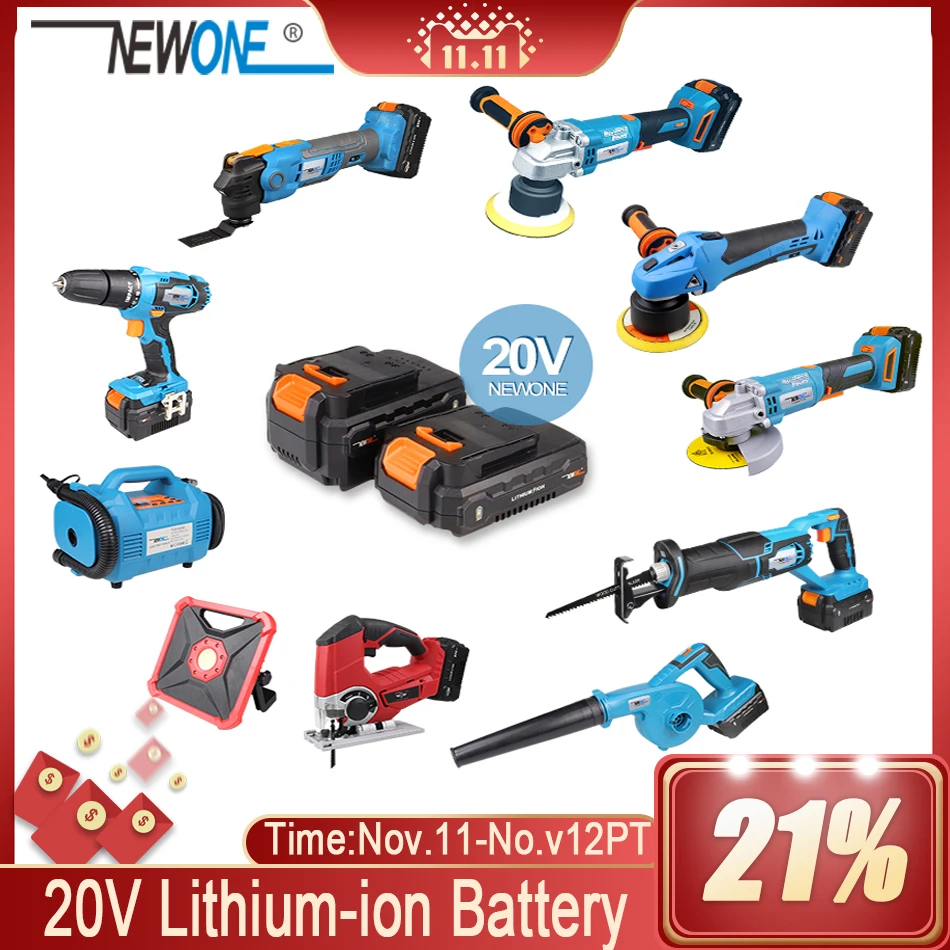 

20V cordless Lithium Battery for 18V TCH and NEWONE and HEPHAESTUS Power Tools