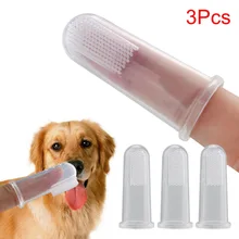 NICEYARD 3 шт. Мягкая Силиконовая зубная щетка для домашних животных зубная щетка для собак товары для домашних животных собак кошек чистые зубные инструменты