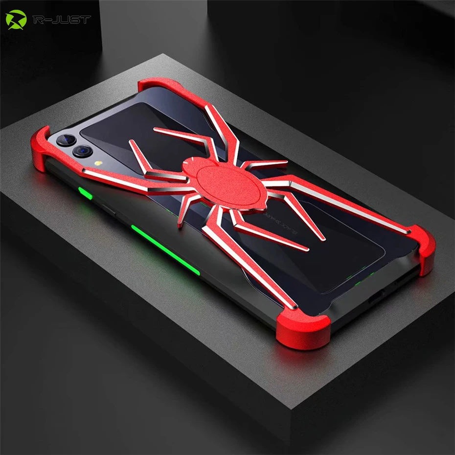 R-just для Xiaomi Black Shark 2 противоударный бронированный металлический каркас
