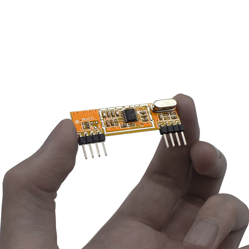 

10pcs/lot RXB6 high sensitivity superheterodyne receiver module wireless receiver module ultra-small size 433Mhz