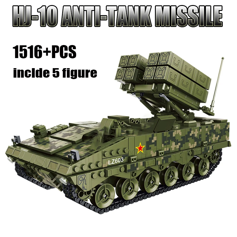 

2020 new Military series WW2 Israeli Merkava main battle tank DIY model construction compatible with building blocks kid toys
