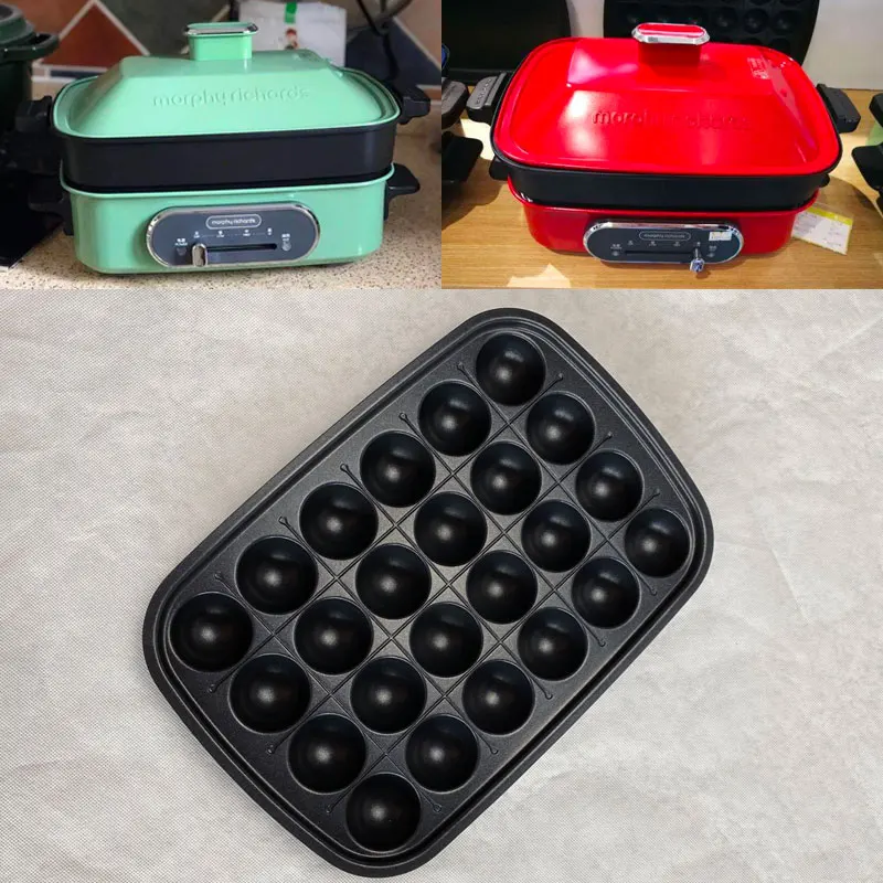 Multi-function cooking pot accessories electric grill pan octopus balls pan frying model mold baking tool container