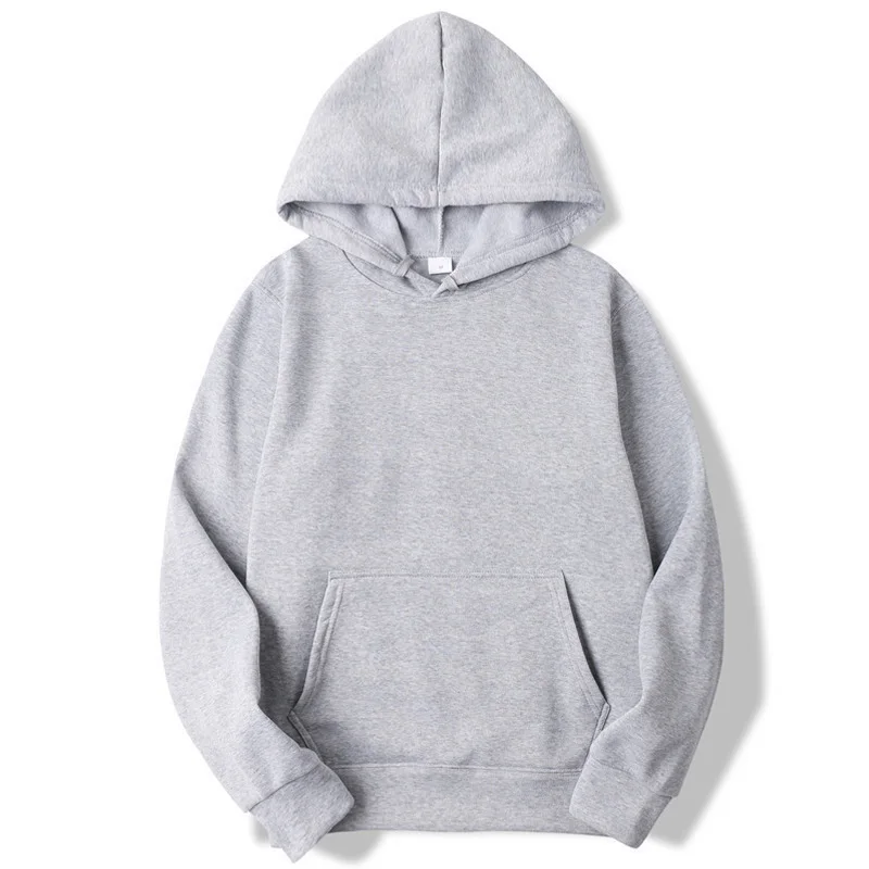  Fashion Brand Men's Hoodies 2019 Spring Autumn Male Casual Hoodies Sweatshirts Men's Solid Color Ho